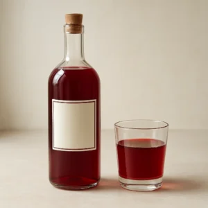 Ruby Table Bottle